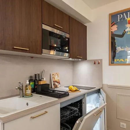 Maison Francois : Cosy Loft With Ac Parigi Esterno foto